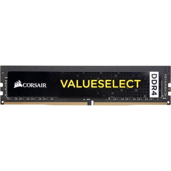corsair cmv8gx4m1a2666c18 value select 8gb ddr4 2666 c18 1.2v desktop - intel core x and amd ryzen series computer internal memory