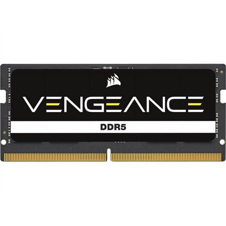 CORSAIR - VENGEANCE 16GB (1x16GB) DDR5 4800MHz C40 SODIMM Laptop Memory - Black