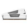 thumbnail image 1 of Corsair CMK32GX5M2B5600C36W Vengeance 32GB 288-Pin PC RAM DDR5 5600 Intel XMP 3.0 Desktop Memory Model, White, 1 of 11