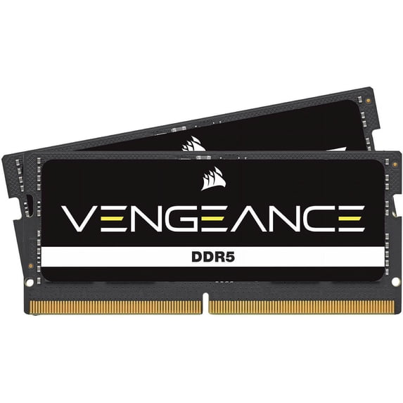 CORSAIR Vengeance 64GB (2 x 32GB) 262-Pin DDR5 SO-DIMM DDR5 4800 (PC4 38400) Laptop Memory Model CMSX64GX5M2A4800C40
