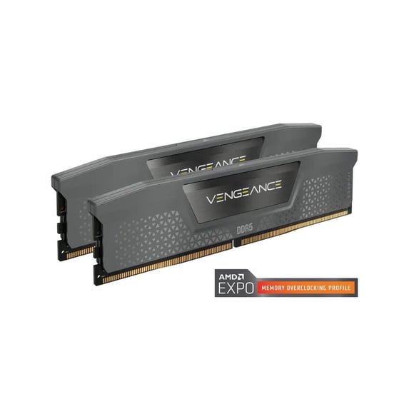 CORSAIR Vengeance 64GB (2 x 32GB) 288-Pin PC RAM DDR5 5200 (PC5 41600) XMP 3.0 AMD EXPO Desktop Memory Model CMK64GX5M2B5200Z40
