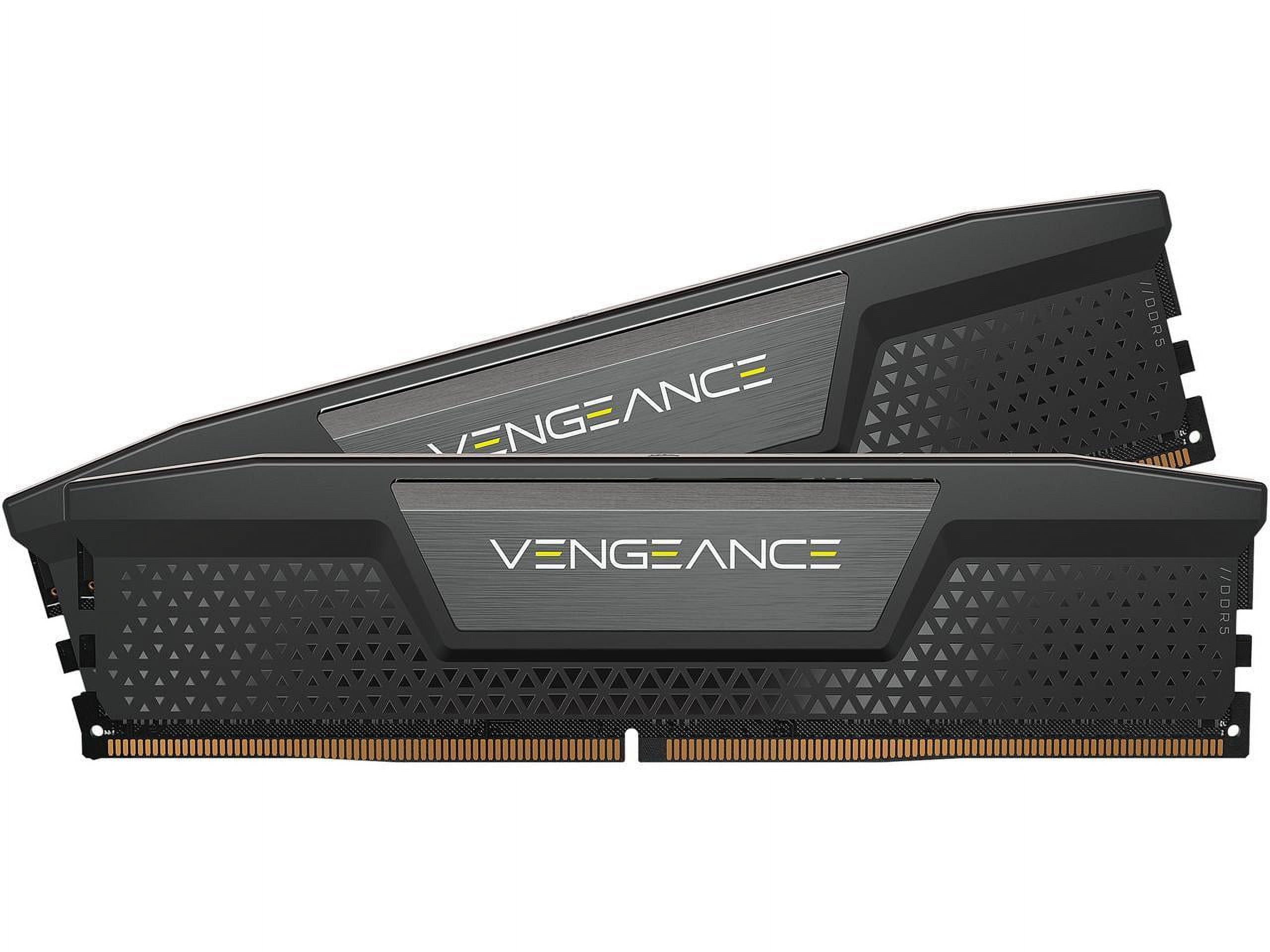 CORSAIR Vengeance 64GB (2 x 32GB) 288-Pin PC RAM DDR5 5600 (PC5 44800)  Desktop Memory Model CMK64GX5M2B5600C40