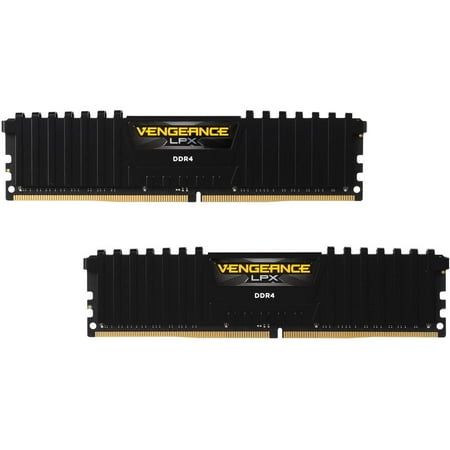 Corsair Vengeance LPX 16GB (2x8GB) DDR4 DRAM 3000MHz C15 Memory Kit, Black