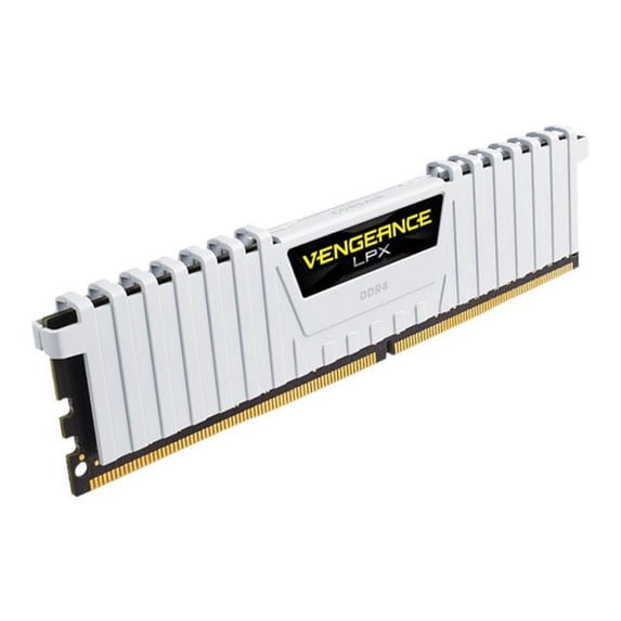 Corsair Vengeance Lpx 16Gb (2X8Gb) Ddr4 Dram 3200Mhz C16 Desktop Memory Kit - White (Cmk16Gx4M2B3200C16W)