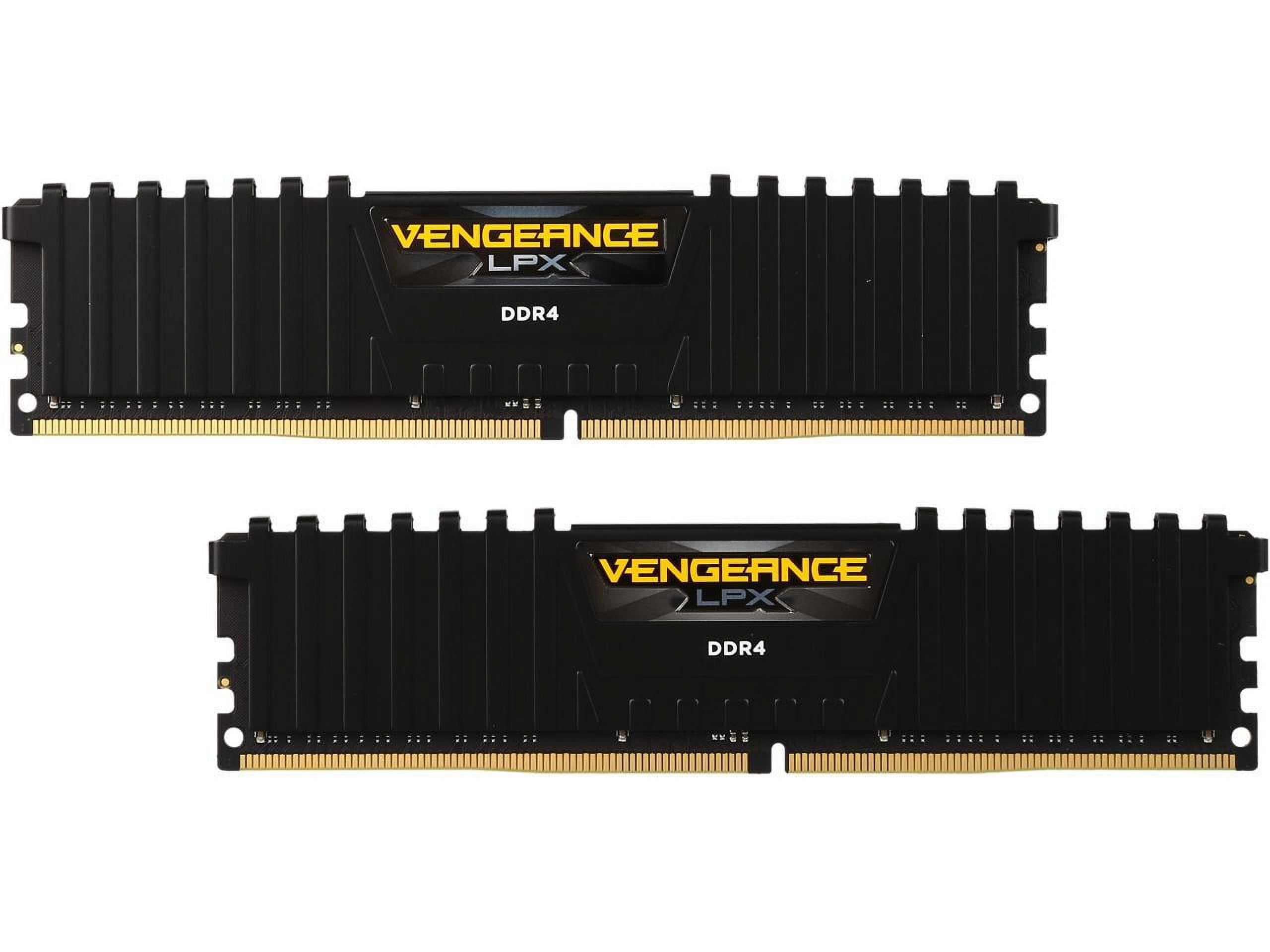 CORSAIR Vengeance LPX 16GB (2 x 8GB) 288-Pin PC RAM DDR4 3200 (PC4 25600)  Desktop Memory Model CMK16GX4M2B3200C16 