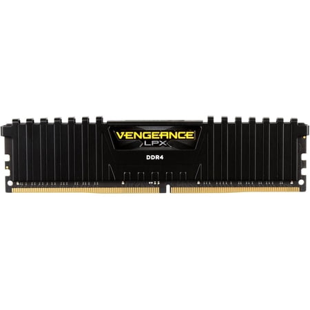 CORSAIR Vengeance LPX 16GB 288-Pin PC RAM DDR4 2400 (PC4 19200) Memory (Desktop Memory) Model CMK16GX4M1A2400C16