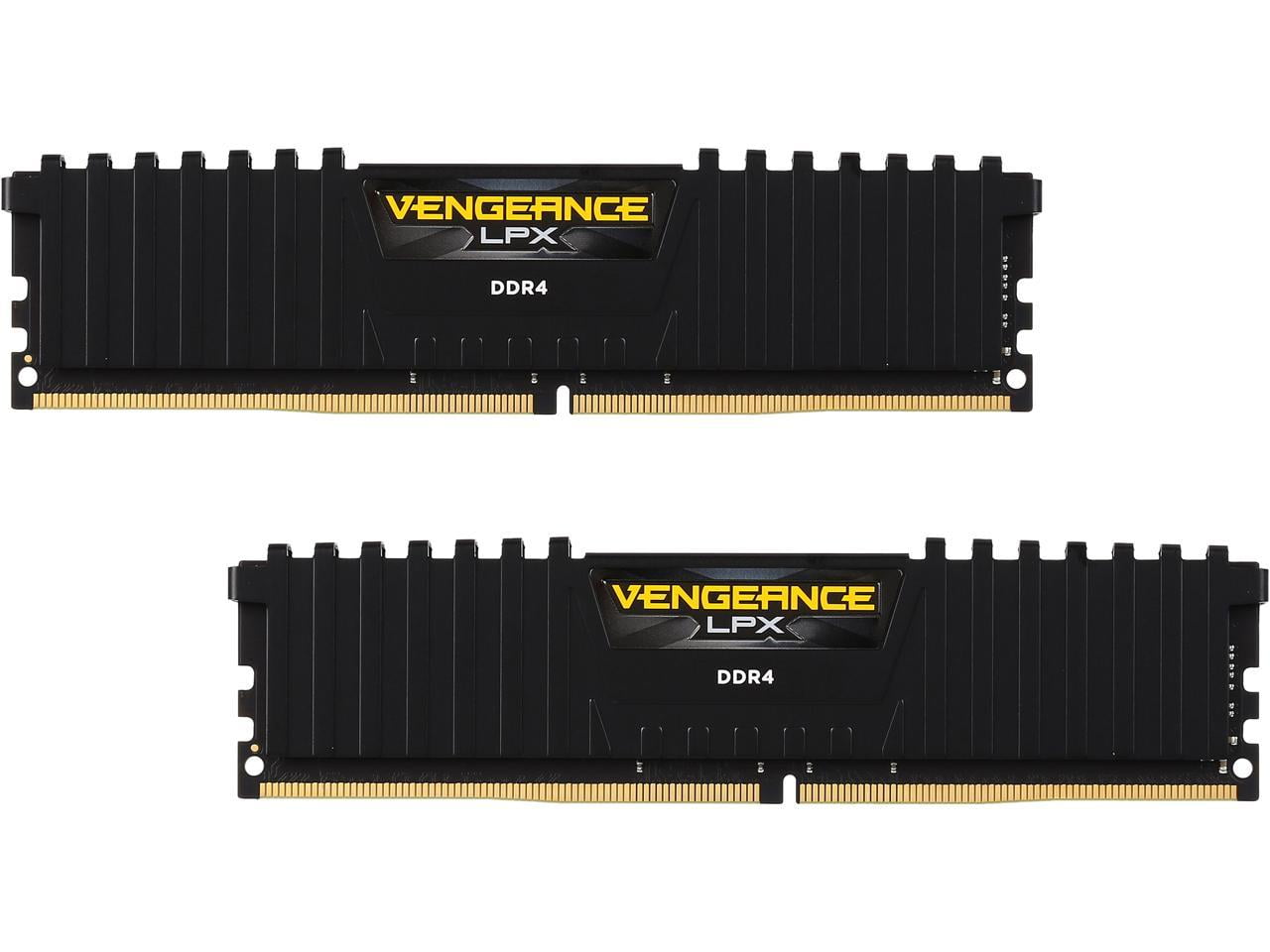 CORSAIR Vengeance LPX 32GB x 16GB) 288-Pin PC RAM DDR4 2666 (PC4 21300) Memory Kit Model CMK32GX4M2A2666C16 - Walmart.com