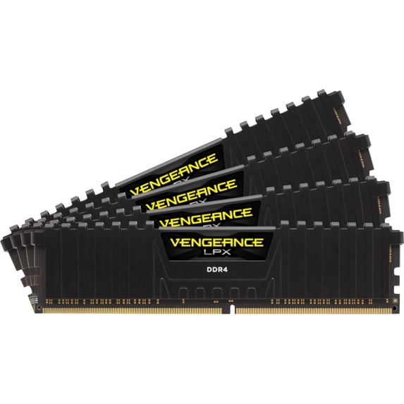 Corsair Vengeance LPX 32GB (4 x 8GB) DDR4 DRAM 3600MHz C16 Memory Kit, Black