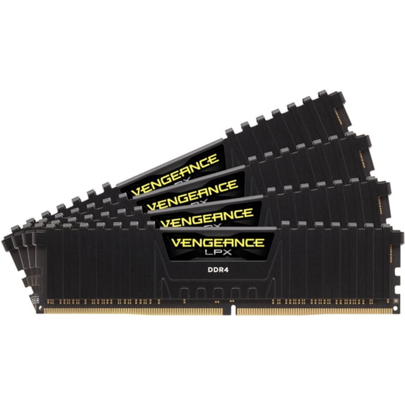 CORSAIR Vengeance LPX 32GB (4 x 8GB) 288-Pin PC RAM DDR4 4000 (PC4 32000) Desktop Memory Model CMK32GX4M4K4000C19