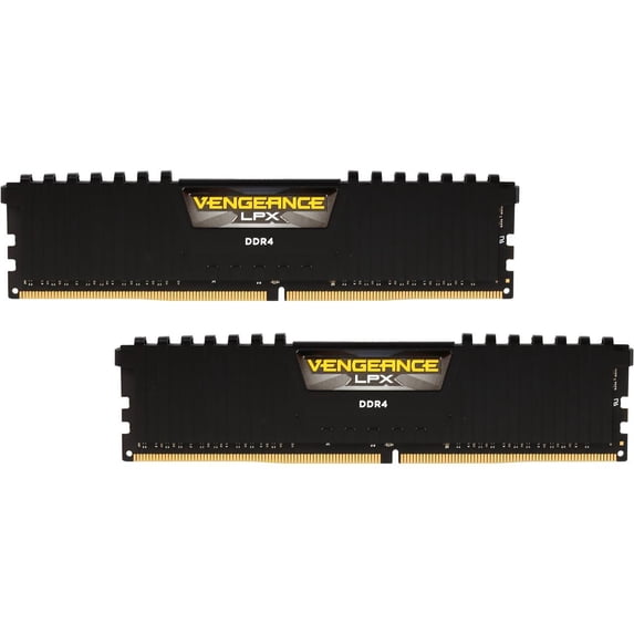 Corsair Vengeance LPX 8GB (2x4GB) DDR4 DRAM 2666MHz C16 Memory Kit, Black Kit