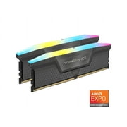 CORSAIR Vengeance RGB 32GB 2 x 16GB 288-Pin PC RAM DDR5 6000 PC5 48000 Desktop Memory Model CMH32GX5M2B6000Z28