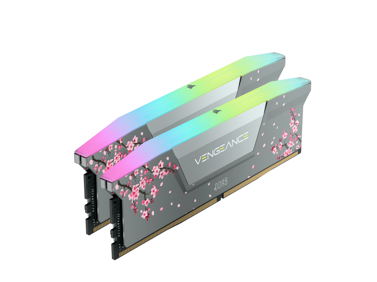 メモリー Corsair DDR5 6000MHz PC5-48000 16GBx2 CORSAIR VENGEANCE RGB DDR5 RAM 32GB (2x16GB) 6000MHz CL30-36