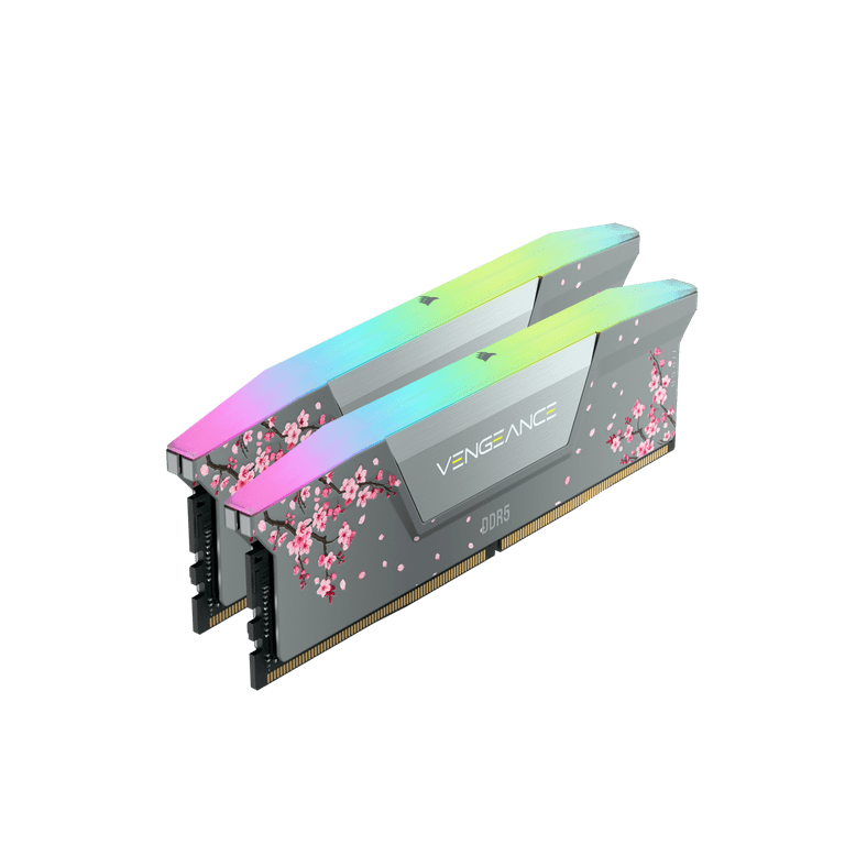 グラフィックボード・グラボ・ビデオカード CORSAIR VENGEANCE RGB DDR5 32GB 6000MHz CORSAIR VENGEANCE RGB DDR5 RAM 32GB (2x16GB) 6000MHz CL30-36