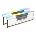 thumbnail image 1 of CORSAIR Vengeance RGB - DDR5 - kit - 64 GB: 2 x 32 GB - DIMM 288-pin - 5600 MHz / PC5-44800 - CL40 - 1.25 V - white, 1 of 2