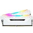 thumbnail image 1 of Corsair Vengeance RGB Pro 16GB (2 x 8GB) DDR4 DRAM 3600MHz C18 Memory Kit, White, 1 of 7