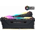 thumbnail image 1 of CORSAIR Vengeance RGB Pro 16GB (2 x 8GB) 288-Pin PC RAM DDR4 3200 (PC4 25600) Desktop Memory Model CMW16GX4M2E3200C16, 1 of 5