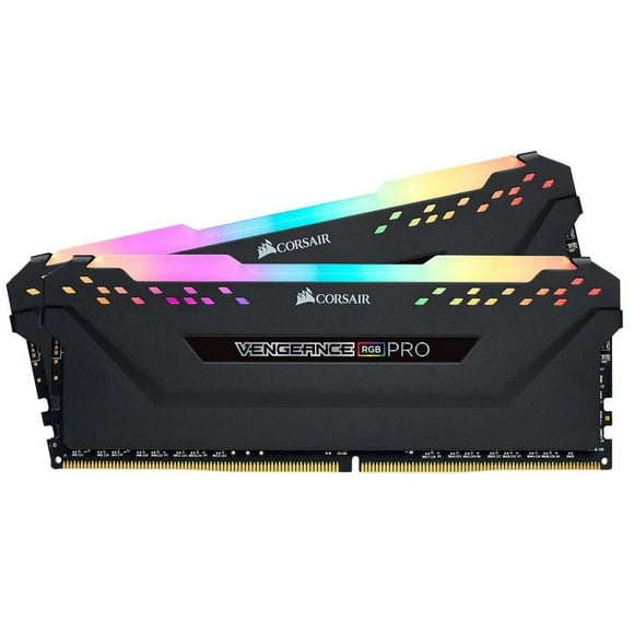 CORSAIR Vengeance RGB Pro 32GB (2 x 16GB) 288-Pin PC RAM DDR4 3200 (PC4 25600) Intel XMP 2.0 Desktop Memory Model CMW32GX4M2E3200C16