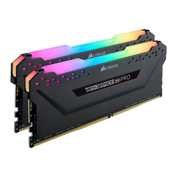 CORSAIR Vengeance RGB Pro 32GB (2 x 16GB) 288-Pin PC RAM DDR4 3600 (PC4 28800) Desktop Memory Model CMW32GX4M2D3600C18