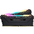thumbnail image 1 of CORSAIR Vengeance RGB Pro (AMD Ryzen Ready) 32GB (2 x 16GB) 288-Pin DDR4 2933 (PC4 23400) AMD Optimized Desktop Memory Model CMW32GX4M2Z2933C16, 1 of 6