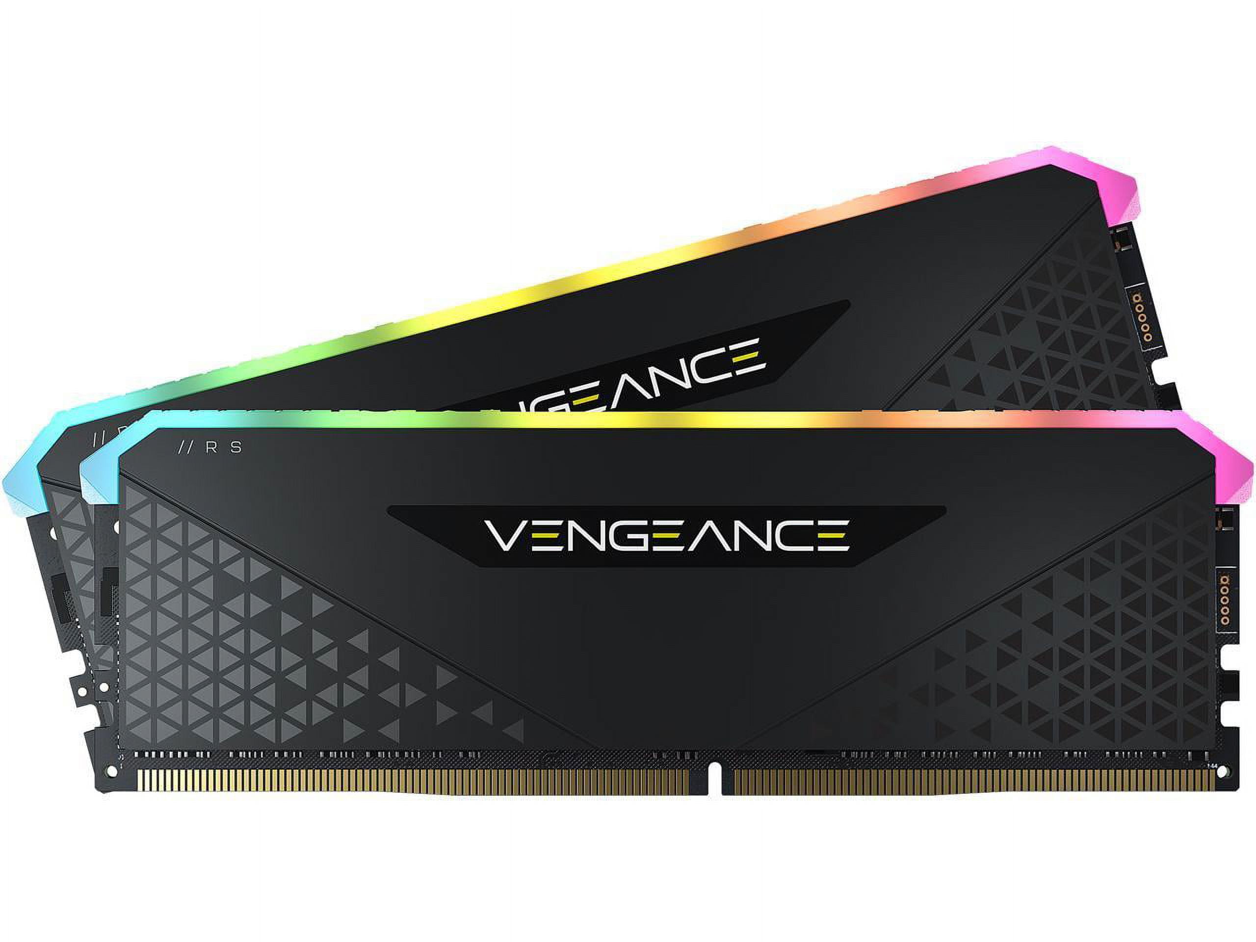 Corsair Vengeance RGB RS 32GB (2 x 16GB) DDR4 DRAM 3200MHz C16 Corsair Vengeance RGB RS 32GB (2 x 16GB) DDR4 DRAM 3200MHz C16