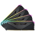 thumbnail image 1 of Corsair Vengeance RGB RT 32GB (4 x 8GB) DDR4 DRAM 3200MHz C16 Memory Kit, Black, 1 of 4