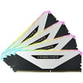 thumbnail image 1 of Corsair VENGEANCE RGB RT 32GB (4 x 8GB) DDR4 DRAM 3600MHz C18 Memory Kit, White, 1 of 4