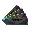 thumbnail image 1 of Corsair Vengeance RGB RT 128GB (4 x 32GB) DDR4 DRAM 3600MHz C18 Memory Kit, Black, 1 of 4
