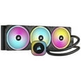 thumbnail image 1 of CORSAIR iCUE LINK H170i RGB Liquid CPU Cooler - QX140 RGB Fans - Large 420mm Radiator - Fits Intel® LGA 1700, AMD® AM5 - iCUE LINK System Hub Included, 1 of 10