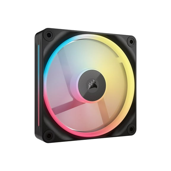 CORSAIR iCUE LINK LX120-R RGB 120mm PWM Reverse Fan Expansion - Reverse Fan Blade - Dual Light Loops Requires iCUE LINK System Hub (Sold Separately)