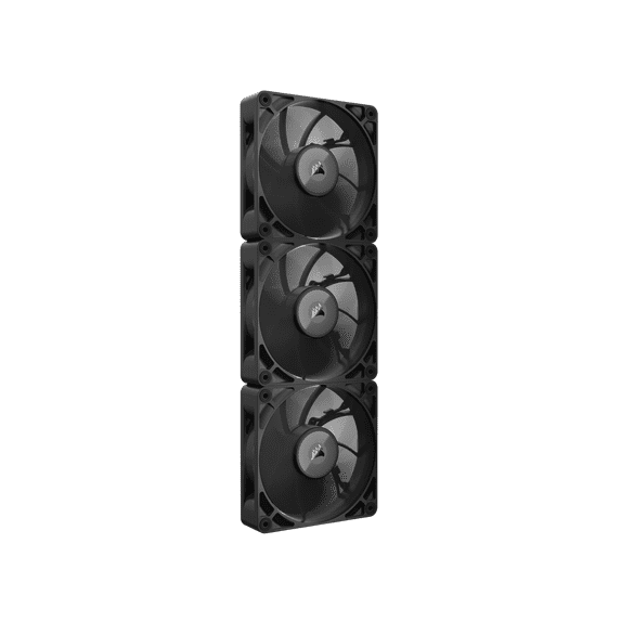 CORSAIR iCUE LINK RX120 MAX 120mm PWM Thick Fans - Starter Kit – High Static Pressure Fan – Up to 2,000 RPM – 30mm Thickness – iCUE LINK System Hub Included