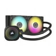 thumbnail image 1 of CORSAIR iCUE LINK TITAN 240 RX RGB Liquid CPU Cooler - RX120 RGB Fans - Fits Intel LGA 1851/1700, AMD AM5/AM4 - iCUE LINK System Hub Included, 1 of 11