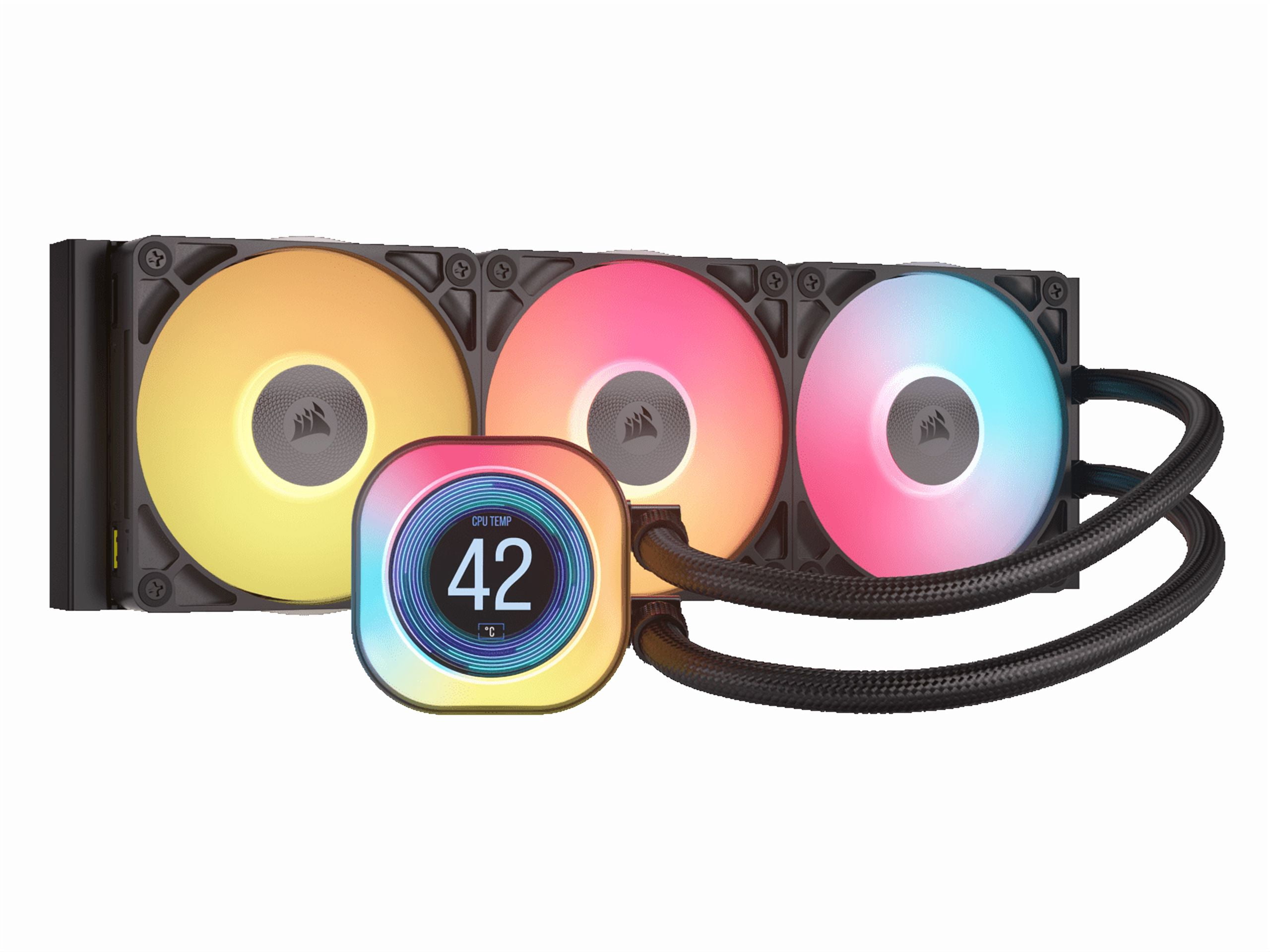 新品未開封Corsair iCUELINKTITAN360RXRGBLCD360 Amazon.com: CORSAIR iCUE Link Titan 360 RX RGB Liquid CPU Cooler