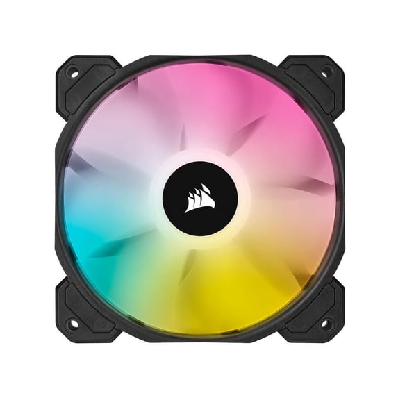 CORSAIR iCUE SP120 RGB ELITE Performance 120mm PWM Single Fan, CO-9050108-WW