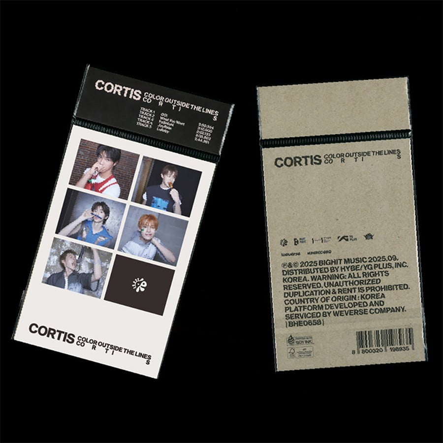 CORTIS - [COLOR OUTSIDE THE LINES] 1st EP Album WEVERSE ALBUMS B