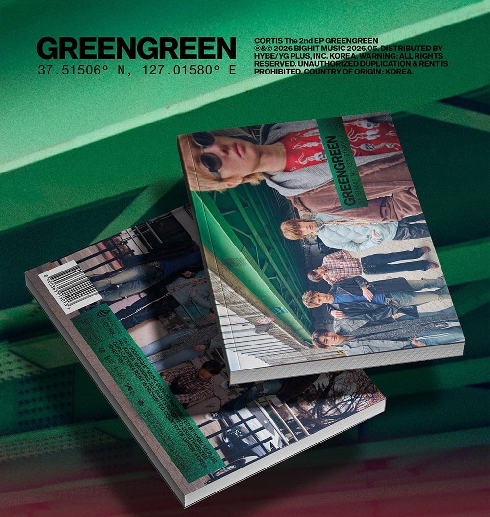 CORTIS - GREENGREEN THE 2ND EP Album STREET Version - Walmart.com