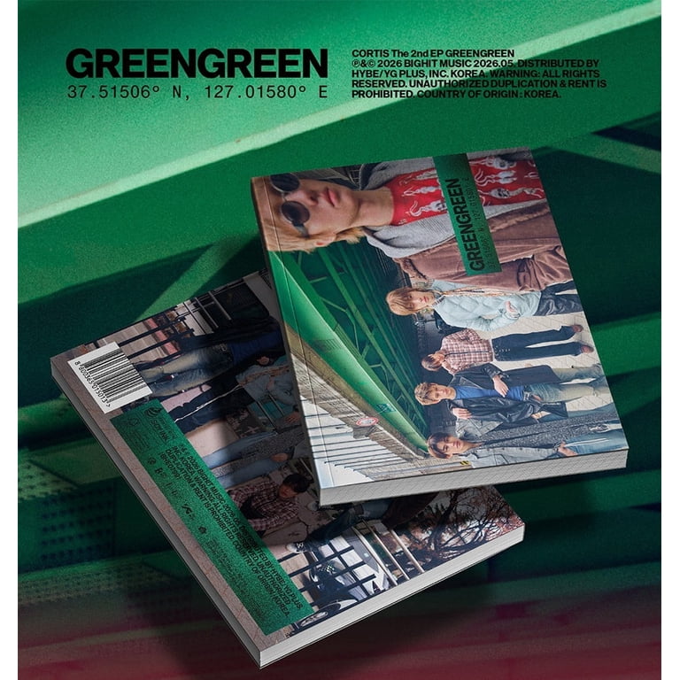 CORTIS - GREENGREEN THE 2ND EP Album BRIDGE Version - Walmart.com