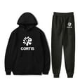 thumbnail image 1 of CORTIS Logo Hoodie Jogger Pants Two Piece Set Sweatshirts+Sweatpants Women Men Outfit Sets, 1 of 4