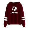 thumbnail image 1 of CORTIS Logo Hoodie Pocketless Parallel Bars Sleeve Streetwear Women Men Hooded Sweatshirts, 1 of 4