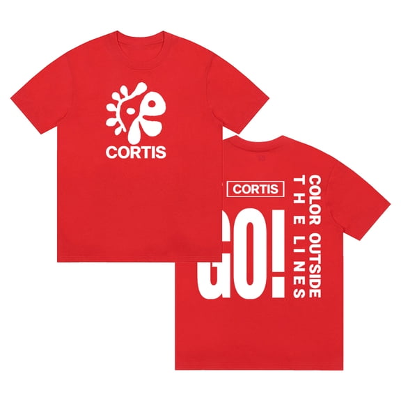 CORTIS Outside The Lines Album T-shirt Crewneck Short Sleeve Cotton Tee Women Men Streetwear Tops