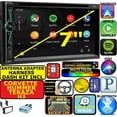 thumbnail image 1 of CORVETTE HUMMER H3 APPLE CARPLAY NAVIGATION (works with IPHONE) AM/FM USB/BLUETOOTH CAR RADIO STEREO PKG. INCL. VEHICLE HARDWARE: DASH KIT, WIRE HARNESS, AND ANTENNA ADAPTER WHEN REQIRED., 1 of 7