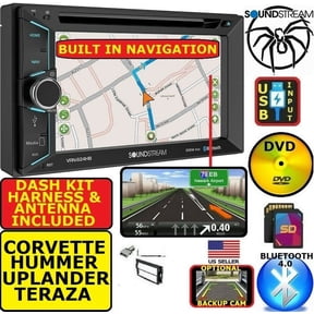 CORVETTE HUMMER H3 GPS NAVIGATION SYSTEM BLUETOOTH CD/DVD CAR RADIO STEREO