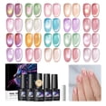 thumbnail image 1 of COSCELIA Cat Eye Gel Nail Polish Kit with Magnet 20*7ML Spring Gel Nail Polish Natural Glitter Gel Polish Set DIY Salon at Home, 1 of 9