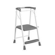 COSCO 2-Step Kitchen Stepper(tm) Adult Folding Step Stool, Kids Folding (Steel/Resin)
