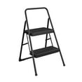 thumbnail image 1 of COSCO 2-Step Household Folding Steel Step Stool (Black), 1 of 9