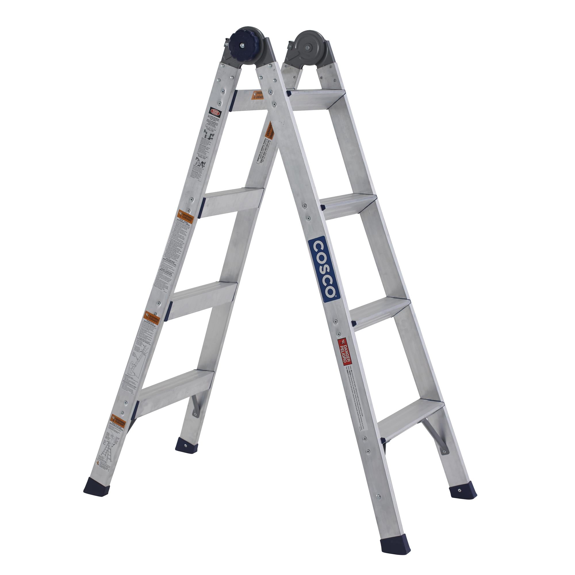 COSCO 2-in-1 Step and Extension Ladder