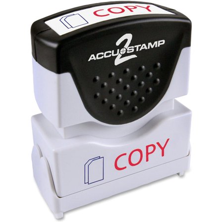 COSCO, COS035532, 2-Color Shutter Stamp with Microban, 1 Each