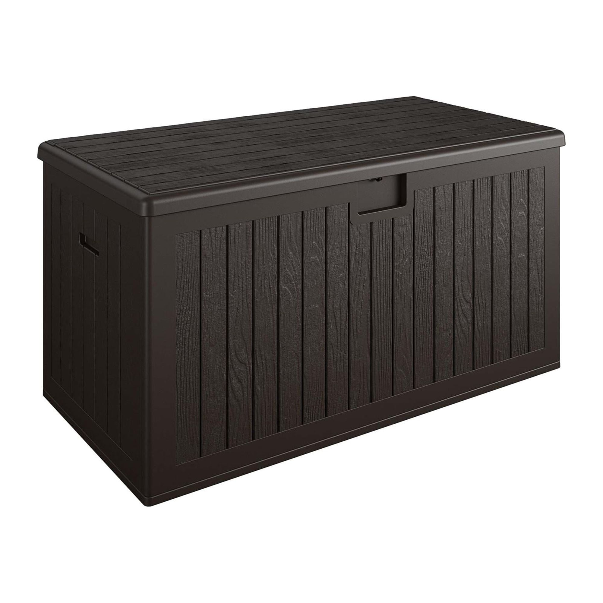 COSCO Large 150 Gallon Outdoor Storage Box, Dark Brown
