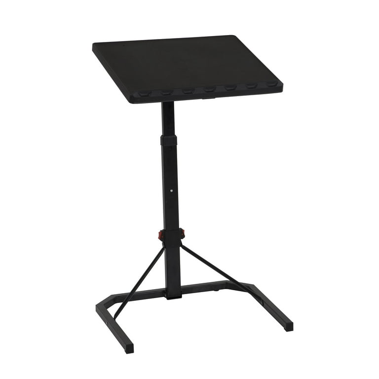 COSCO Multi Functional Adjustable Personal Folding Table Black