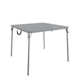 thumbnail image 1 of COSCO XL 38.5" Fold-in-Half Card Table w/ Handle, Gray, Indoor & Outdoor, Wheelchair Accessible, 1 of 6