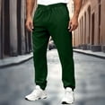 thumbnail image 1 of COSFO Big and Tall Sweatpants for Men Elastic Bottom Green with Pockets Baggy Athletic Jogger Pants Workout Loose Fit Elastic Waist Running Trousers Mens Sweatpants, 1 of 7